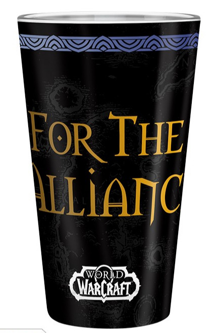 World of Warcraft szklanka Alliance