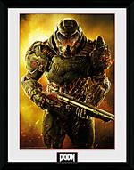Doom Plakat w Ramce - Marine