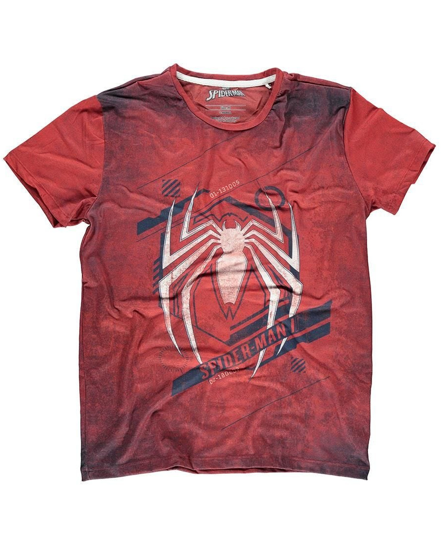 Spiderman Koszulka Acid Wash