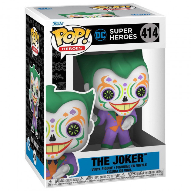 Figurka Batman - Joker Dia de los Muertos (Funko POP! Heroes 414)